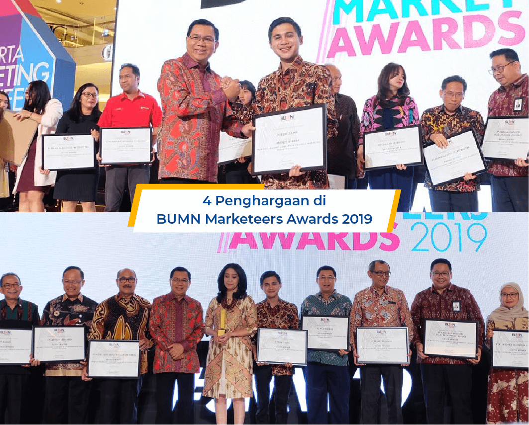 4 Penghargaan di BUMN Marketeers Awards 2019